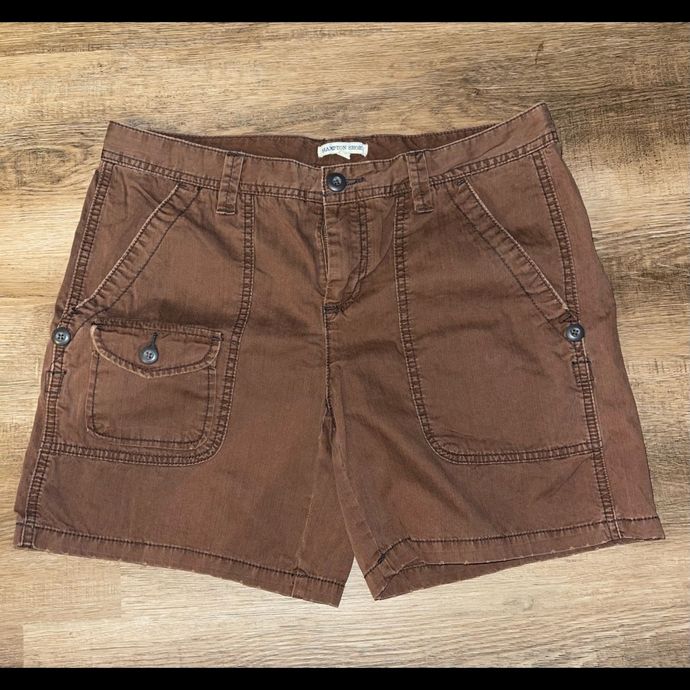 Brown Polo Shorts